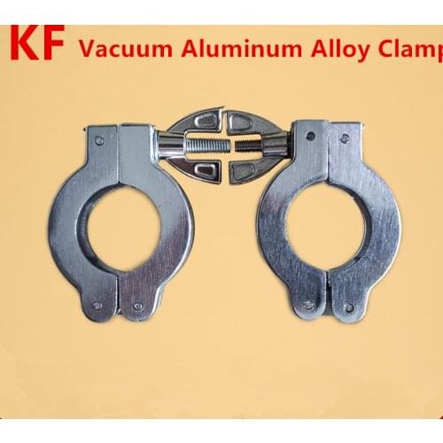 Vacuum clamp aluminum alloy clamp KF16 KF25 KF40 KF50 quick-install vacuum pipe fittings