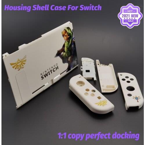 1set for Nintend Switch NS Console Animal Crossing Housing Shell Case for NS Switch Gamepad Controller Back Faceplate Cover
