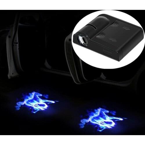 1pc Universal Car Door LED Shadow Projector Welcome Lights for Lada Priora Sedan sport Kalina Granta Vesta X-Ray XRay