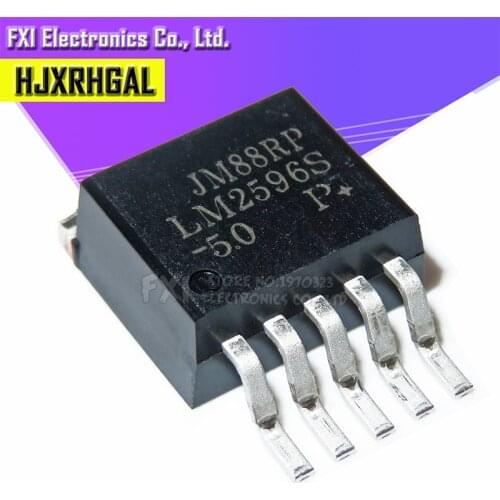 10pcs LM2596S-5.0 LM2596SX-5.0 TO263 TO-263 LM2596 new original