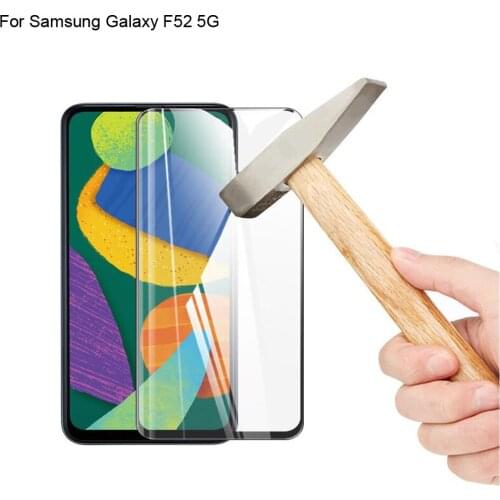 5PCS Ultra-Thin screen protector Tempered Glass For Samsung Galaxy F52 Full Screen protective FILm F 52 SM-E5260 Protection