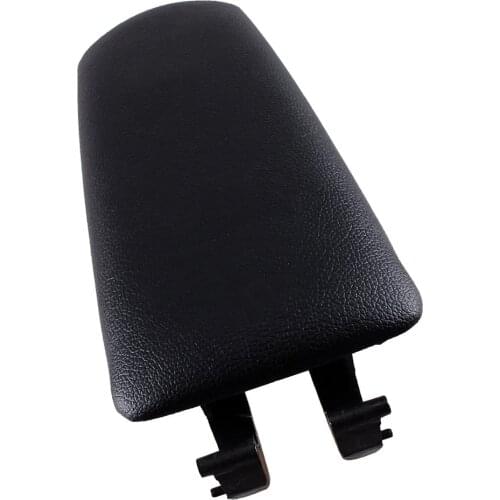 Auto Center Console Waterproof Armrest Cover Center Console Pad for Audi A4 B6 B7 2002 2003 2004 2005 2006 2007 2008 - Black