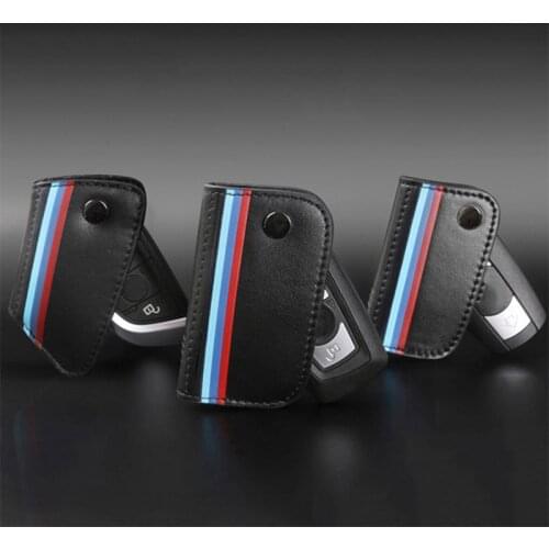 Latest leather key case for BMW e70 e71 e90 f10 f34 f30 x1 x3 x4 x5 x6 1 2 3 4 5 6 7 Series High quality car key cover Key Shell