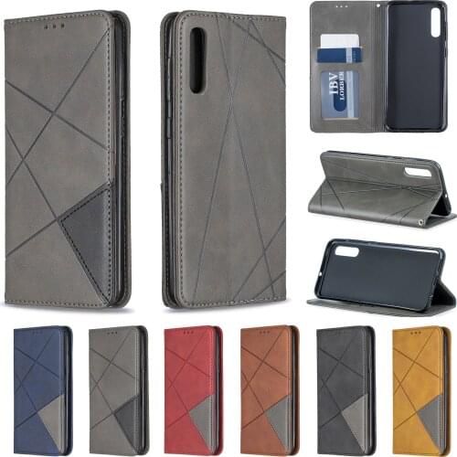 PU Leather Flip Case for Samsung Galaxy A7 2018 J4 J6 Plus Note 10 Pro S9 S10 Plus M10 M20 A20 A10 A30 A40 A50 A70 Cover Case