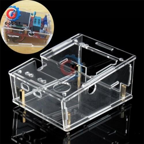 Case Shell for TFT GM328 Transistor Tester Diode LCR ESR meter PWM Square wave for Mega328 transistor tester DIY Kits