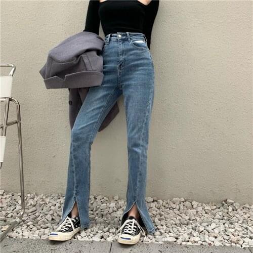 Estceque Women's Straight Jeans