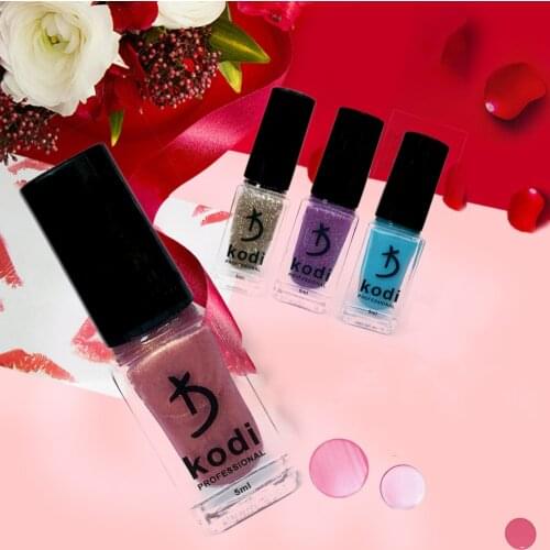 KODI Gel Nail Polish 5ML Glitter Paint Hybrid Varnishes Shiny Top Base Coat For Nails Set Semi Permanent For Manicure Nail Art