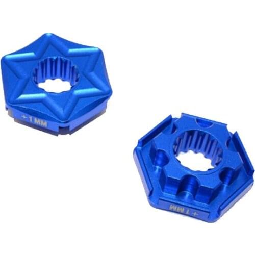 GPM ALUMINIUM WHEEL HEX CLAW (+1MM) For TRAXXAS X-MAXX RC Upgrade