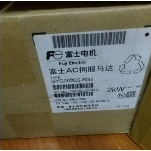 GYG202C5-RG2 SERVO MOTOR ,new within box , test goods , free shipping