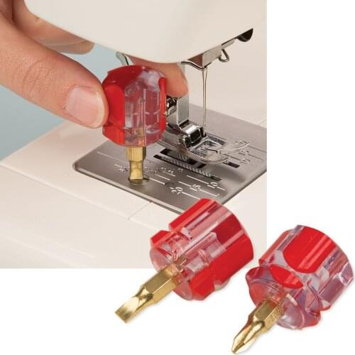 Mini needle plate Screw driver Set sewing tool for sewing machine & 5PCS Triangle Screwdriver 653802002 for janome