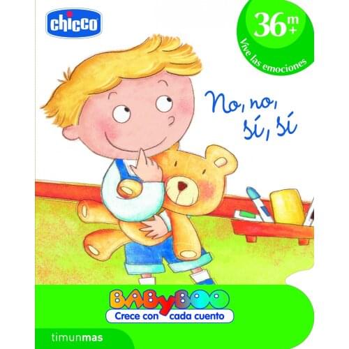 No, no, yes, yes: + 36 months: Live emotions (CHICCO) cardboard book-13
