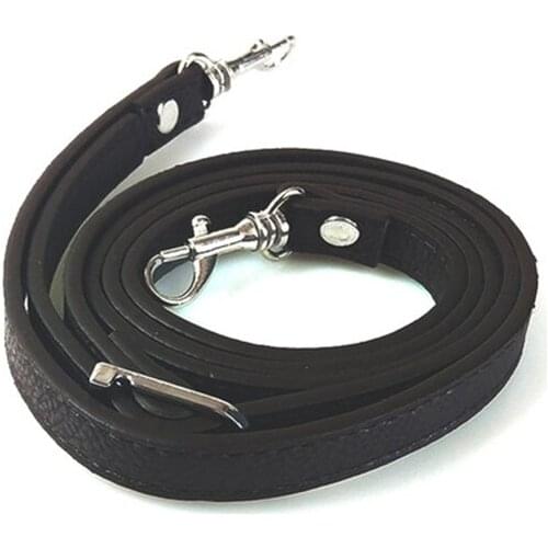 New Long PU Leather Shoulder Bag Strap Handles DIY Replacement Purse Solid Color Handle for Handbag Belt Strap Bag Accessories