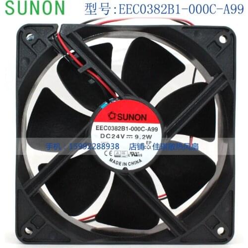 Original fan EEC0382B1 24 v 9.2 W - 000 - c - 12038 A99 12 cm fan