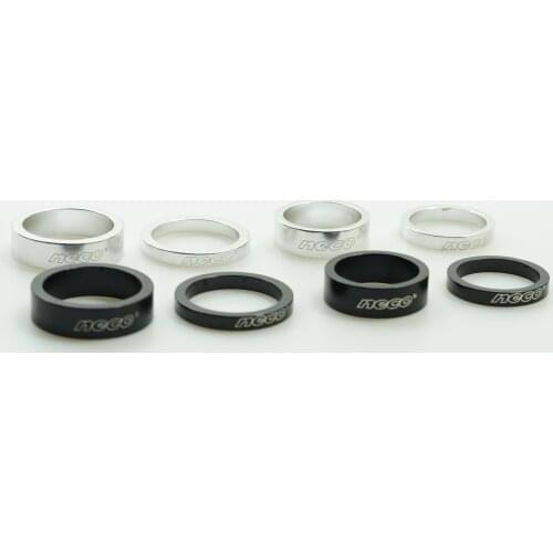 NECO Bicycle Headset Gasket 25.4 Retro Fixed Gear Gasket 28.6 Thin Aluminum Alloy Gasket Bicycle Accessories