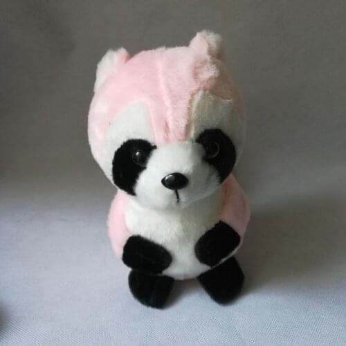 About 25cm pink raccon plush toy cute raccoon soft doll baby toy Xmas gift h2141