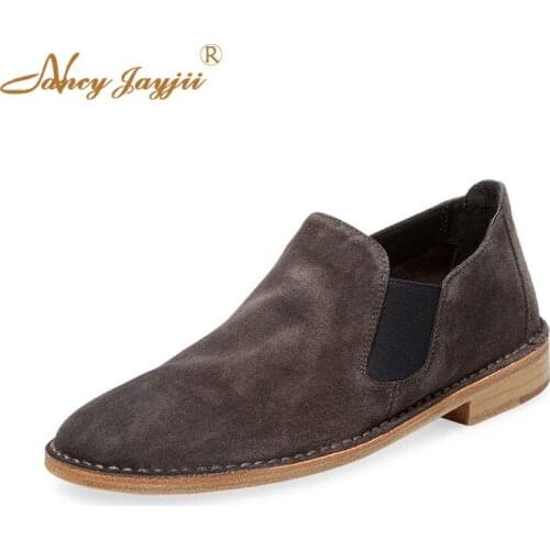 Chelsea Women Ladies Flats Adult Female Shoes Slip-On Round Toe Basic Casual Fashion Leisure Elegant Mature Nancyjayjii 2019