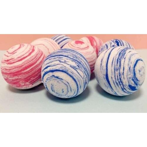 1pcs Golf Rainbow Ball Practice Ball EVA Foam Ball Indoor Practice Ball Sponge Ball Playground Toy Ball Diameter 41mm