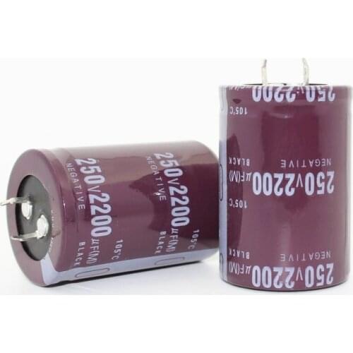 250V 2200uf Electrolytic Capacitor Radial 35x50mm (5pcs)