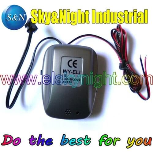 3pcs/lot)High quality DC12V Sound actived EL wire Inverter/Converter which can drive EL wire14-20M