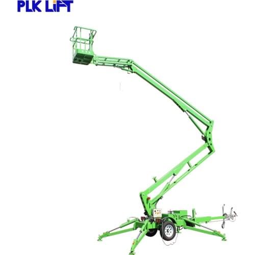300 kg 18m Self-propelled Towable Articulated electric boom lift