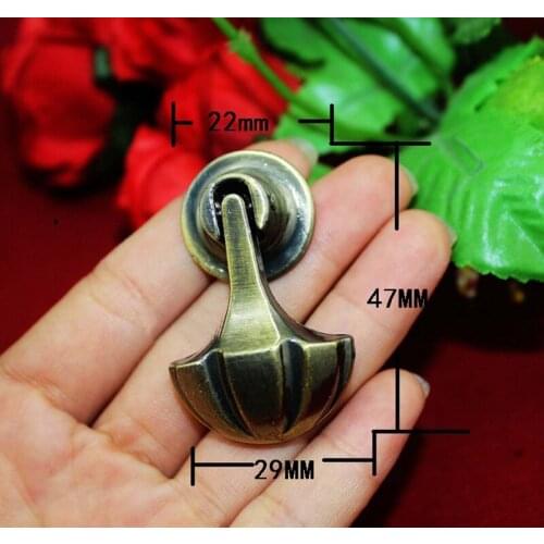 6x Vintage Style Kitchen Cabinet Handle Door Handles Antique Bronze Dresser Drawer Knobs Retro Umbrella Shape Furniture Handle