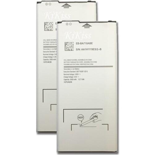 Mobile Phone Battery for Samsung Galaxy A7 2016 A7100 A710 A710F A7100F/DS A710M A7109 SM-A710M Battery EB-BA710ABE 3300mAh