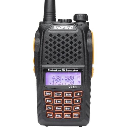 BaoFeng UV6R VHF 136-174MHz Dual-Band HAM FM Two-Way Radio Walkie Talkies