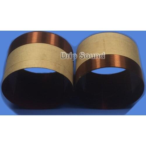 2pcs 100mm 100 Core 8ohm Bass Voice Coil KSV Kapton Woofer Sound Drive Speaker Repair Parts