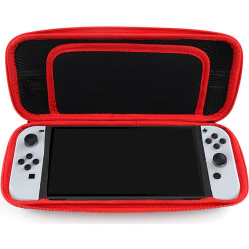 For Nintendo Switch OLED Host Storage Bag Portable Durable Hard Protection Zipper Case for Nintend NS Game Console Accessories