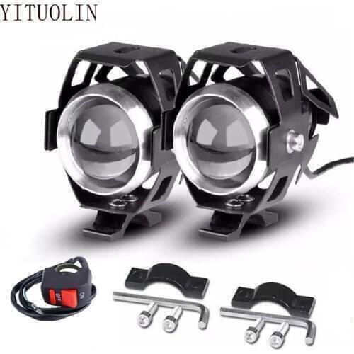 Auxiliary Motorcycle Headlight U5 Led Spotlights Lights For SUZUKI BOULEVARD M109R ESCUDO SV 650 C50 BOULEVARD RM 125 GSX S1000F