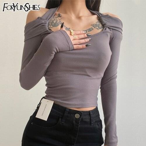 FORYUNSHES Women's Long Sleeve T-shirts