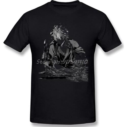 Satoshi Isshiki Homme Big Size T-Shirt Shokugeki No Soma Anime Tees Pure Cotton Men Tshirt Harajuku Streetwear