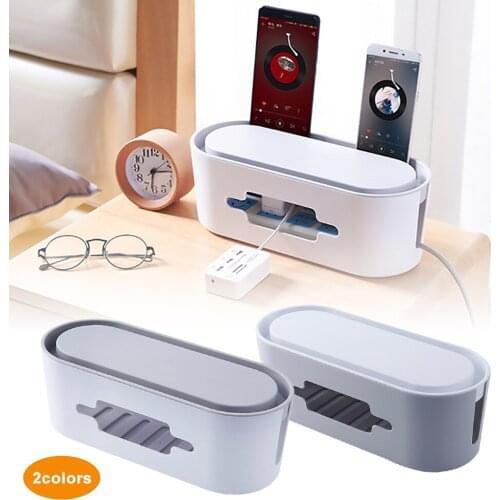 Extension Storage Box Extension Plug Cable Organizer Hand Phone Holder
