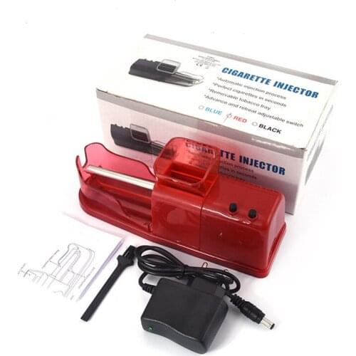 EU Plug Electric Automatic Cigarette Rolling Machine Tobacco Roller Cigarette Maker Smoking Accessories Gadgets For Men