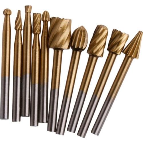 New 10x Engraving Cutter Woodworking Tools Grinding Electric Rotary File Head