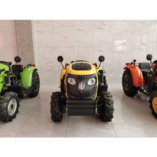 New Farm Tractor Hydraulic Farm Tractor 4WD 50HP Agriculture Machinery Greenhouse Garden Tractor SYNBON
