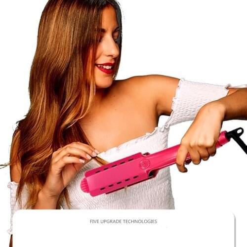 Plug-in Method 110V-220V Dry and Wet Perm Multi-Function Hair Curler , Curling and Straightening Dual-Purpose Hair Straightener