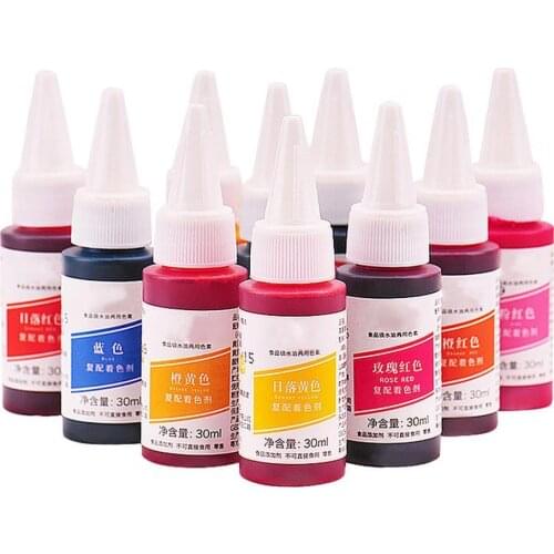 30ML Fondant Macaron Food Coloring Baking Pigment Cake Pastry Decor Ingredient