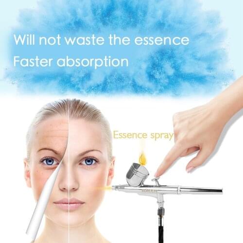 KKmoon 100-250V Professional Gravity Feed Dual Action Airbrush Air Compressor Kit for Art Painting Manicure Craft Spray Tool