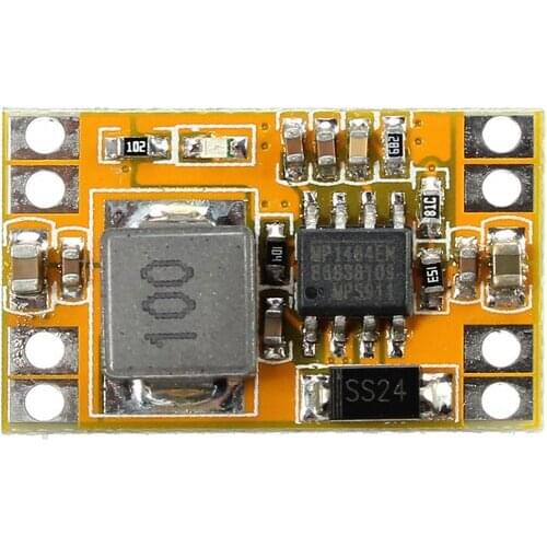 Ultra-Small DC-DC Output Step Down Power Supply Module 3A DC Buck Converter Adjustable 9V/12V/19V to 3.3V/5V for Car Charging