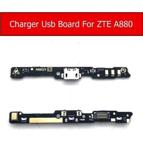 USB Charging Dock Board For ZTE Small Fresh A880 Charger Dock Connector Flex Cable For ZTE Xiaoxian A880 Accessories Parts