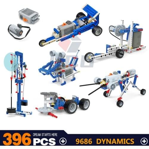 High-Tech parts multi Technology MOC Parts 9686 Educational school students Learning Building Blocks power function Set for kids