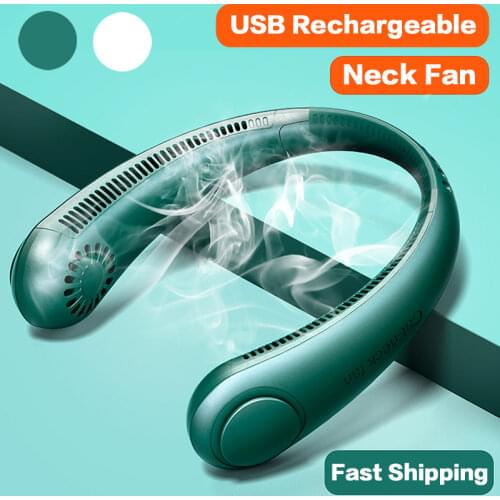 Xiaomi Mini Bladeless Fan Hanging neck leafless fan Rechargeable Fan Mute Sports Fans for Home Outdoor Portable Fans Neck Fan 5