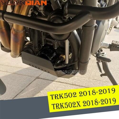 For Benelli Jinpeng TRK502 TRK502X 2018 2019 Motorcycle Frame Engine Guard Board Skid Plate Bash Plate Protector Accessories