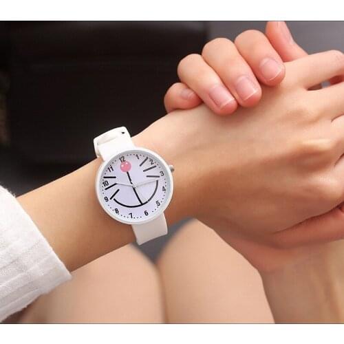 New Style Fashion Candy-Colored Jelly Artistic Students Fresh Cat Quartz Women Watch Female Spot Wholesale