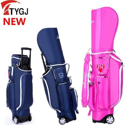 2019 Golf Travel Standard Stand Bag Complete Golf Set Golf Standard Bags Retractable Large Capacity Staff Cart Golf Bags