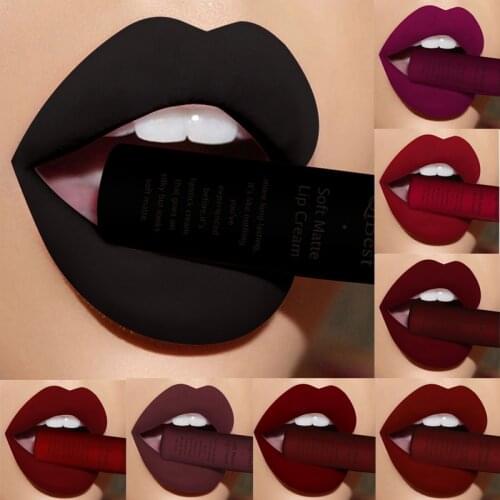 Lip Gloss 34 Colors Nude Matte Liquid Lipstick Mate Waterproof Long Lasting Moisturizing Lipgloss Lip Makeup Cosmetics