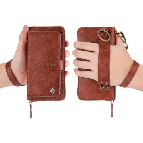 Wallet Case For iPhone XS 11 Pro Max XR X 6 6S 7 8 Plus Case For Samsung S7 Edge S8 S9 S10 Plus S10E Note 8 9 10 10+ Bag Capinha