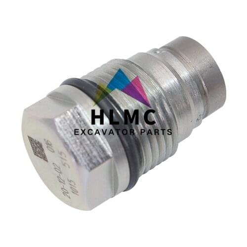 EC210 PC200-8 Excavator Common Fuel Rail Pressure Relief Limiter Valve 1110010015