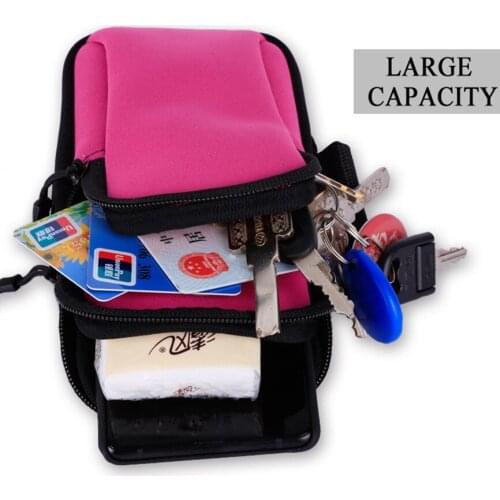 FLOVEME Universal Sport Armband For iPhone 11 7 6S Plus XS Max XR Running Bag For iPhone 7 8 6S Plus Mobile Phone Arm Band Pouch